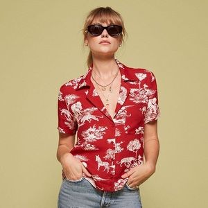 Reformation Cuba Top